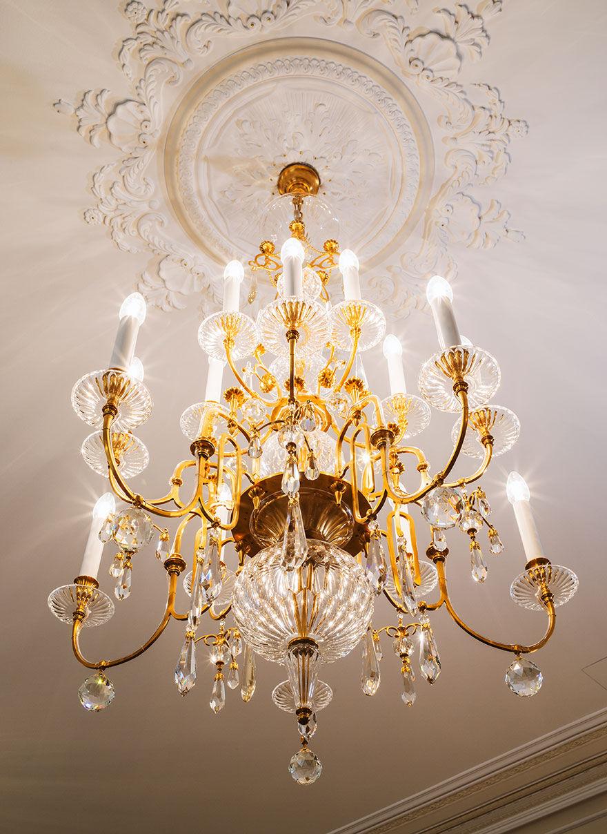 Handen chandelier in a Viennese home