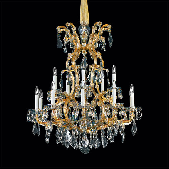 15-arm Maria Theresia chandelier