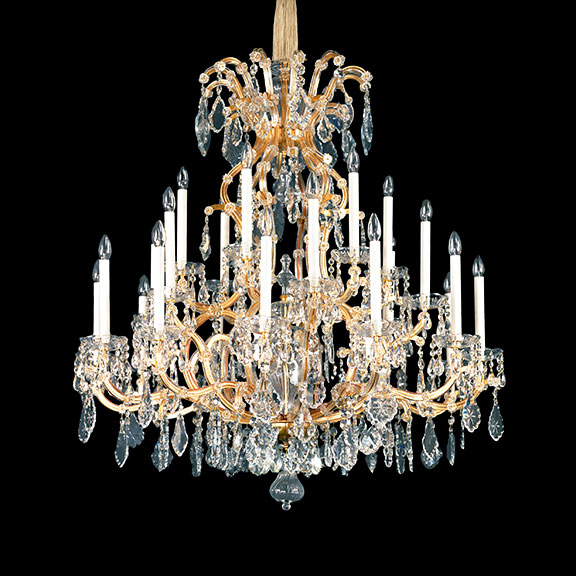 24-arm Maria Theresia chandelier