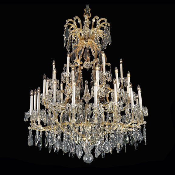 36-arm Maria Theresia chandelier