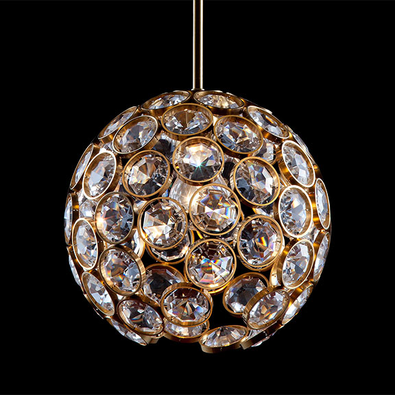 Cunning Sphere chandelier 42578-1 LOBMEYR