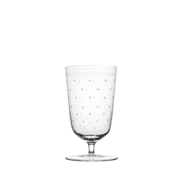 TS4ROS Water glass on stem „Rothschild stars“